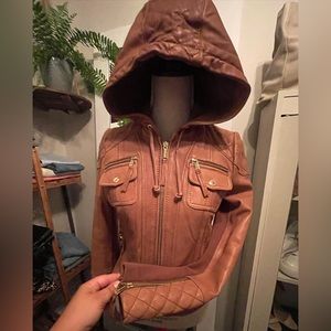 Micheal Kors leather jacket